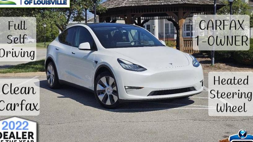 TESLA MODEL Y 2021 5YJYGDEE8MF109226 image